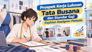 produk kerja lulusan tata busana dan standar gaji